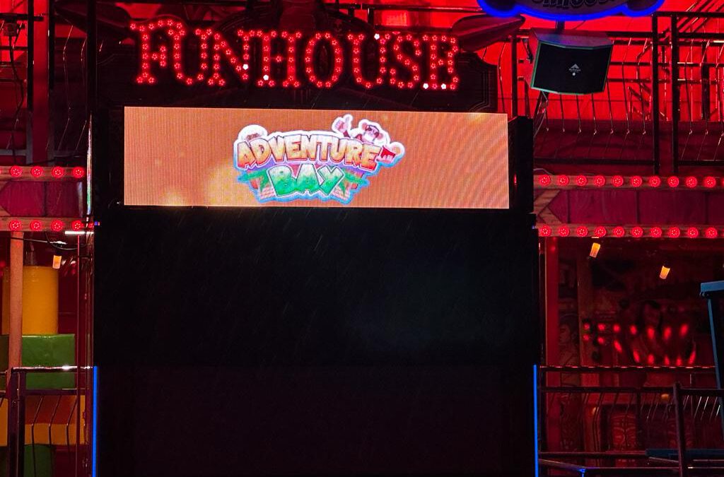 Vaste installatie Led Scherm Adventure bay funhouse